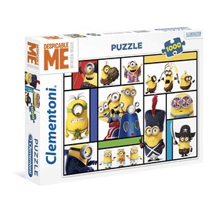Clementoni (39407) - "Minions" - 1000 Teile Puzzle