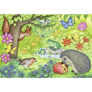 Ravensburger (07610) - "Tiere in unserem Garten" - 12 Teile Puzzle