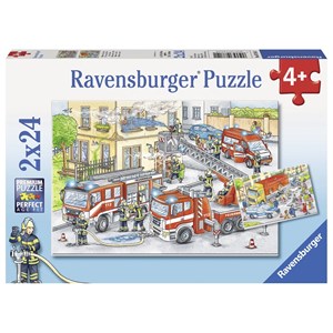Ravensburger (07814) - "Helden im Einsatz" - 24 Teile Puzzle