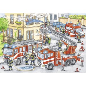 Ravensburger (07814) - "Helden im Einsatz" - 24 Teile Puzzle