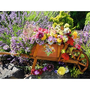 Ravensburger (13685) - "Blumenarrangement" - 500 Teile Puzzle
