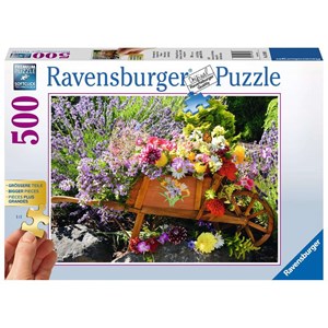 Ravensburger (13685) - "Blumenarrangement" - 500 Teile Puzzle
