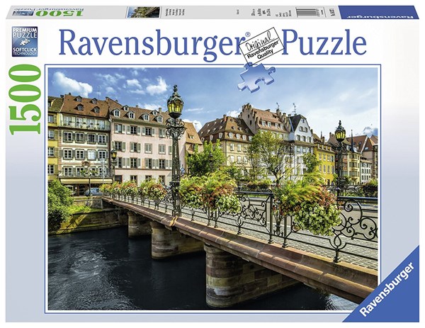 Ravensburger (16357) - "Straßburg, Frankreich" - 1500 Teile Puzzle