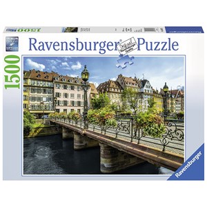 Ravensburger (16357) - "Straßburg, Frankreich" - 1500 Teile Puzzle