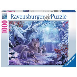 Ravensburger (19704) - "Winterwölfe" - 1000 Teile Puzzle