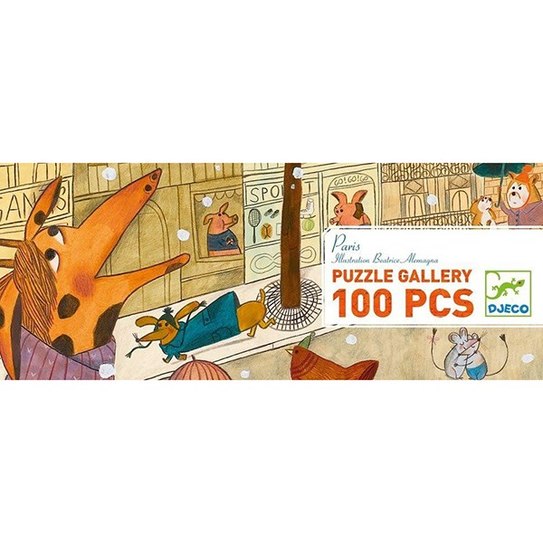 Djeco (07637) - "Paris" - 100 Teile Puzzle