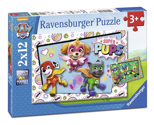 Ravensburger (07613) - "Paw Patrol" - 12 Teile Puzzle