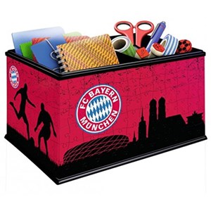 Ravensburger (11216) - "Aufbewahrungsbox, FC Bayern" - 216 Teile Puzzle