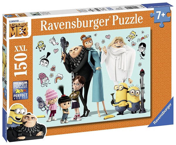 Ravensburger (10043) - "Gru und seine Familie" - 150 Teile Puzzle