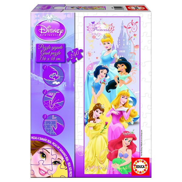 Educa (14881) - "Disney Princesses" - 240 Teile Puzzle