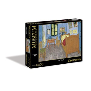 Clementoni (39179) - Vincent van Gogh: "Bedroom in Arles" - 1000 Teile Puzzle