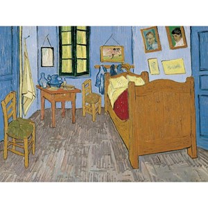 Clementoni (39179) - Vincent van Gogh: "Bedroom in Arles" - 1000 Teile Puzzle