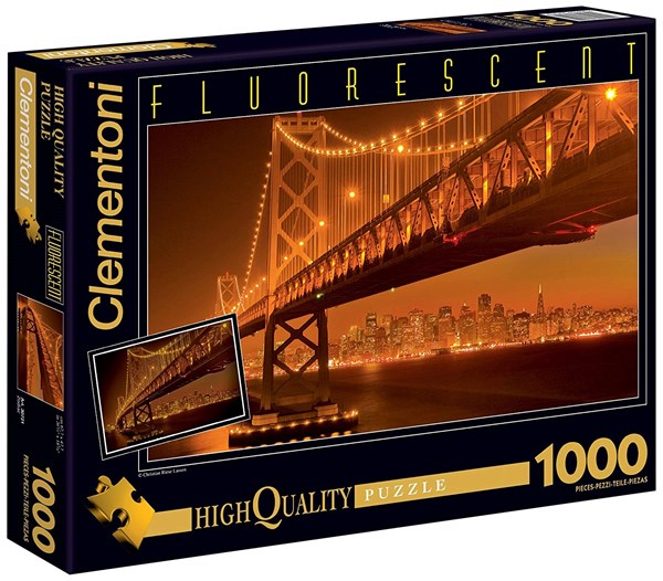 Clementoni (39175) - "San Francisco" - 1000 Teile Puzzle