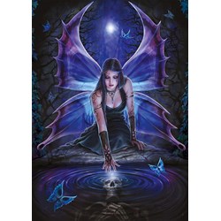 Ravensburger (19110) - Anne Stokes: "Sehnsucht" - 1000 Teile Puzzle