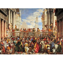 Clementoni (31417) - Paolo Veronese: "The Wedding at Cana" - 1000 Teile Puzzle