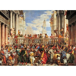 Clementoni (31417) - Paolo Veronese: "The Wedding at Cana" - 1000 Teile Puzzle
