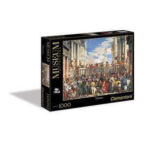Clementoni (31417) - Paolo Veronese: "The Wedding at Cana" - 1000 Teile Puzzle