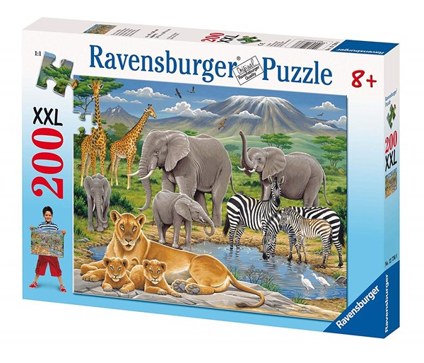 Ravensburger (12736) - "Tiere in Afrika" - 200 Teile Puzzle