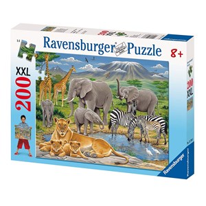 Ravensburger (12736) - "Tiere in Afrika" - 200 Teile Puzzle