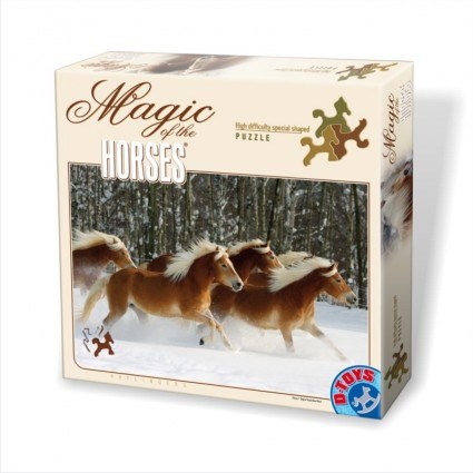 D-Toys (65933-HH04) - "Haflinger 4" - 239 Teile Puzzle