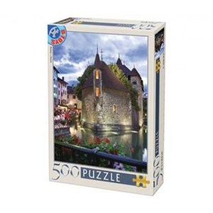 D-Toys (50328-AB33) - "Frankreich, Annecy" - 500 Teile Puzzle