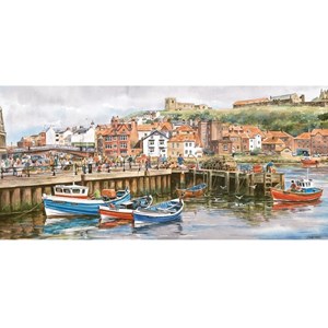 Gibsons (G374) - "Whitby Harbour" - 636 Teile Puzzle