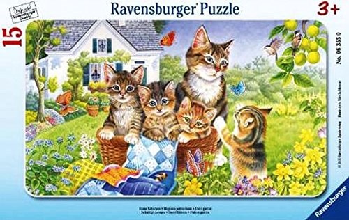 Ravensburger (06355) - "Süße Kätzchen" - 15 Teile Puzzle