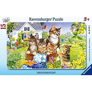 Ravensburger (06355) - "Süße Kätzchen" - 15 Teile Puzzle