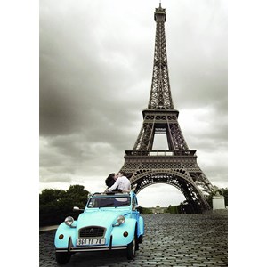 Ravensburger (19243) - "Romantic Paris" - 1000 Teile Puzzle