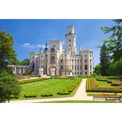 Castorland (C-102167) - "Schloss Hluboká nad Vltavou" - 1000 Teile Puzzle
