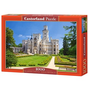 Castorland (C-102167) - "Schloss Hluboká nad Vltavou" - 1000 Teile Puzzle