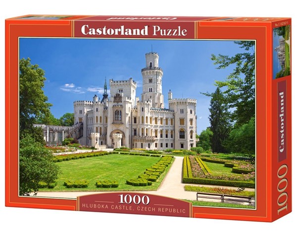 Castorland (C-102167) - "Schloss Hluboká nad Vltavou" - 1000 Teile Puzzle