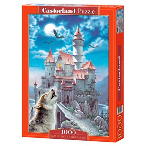 Castorland (C-100699) - "Castle in the moonlight" - 1000 Teile Puzzle
