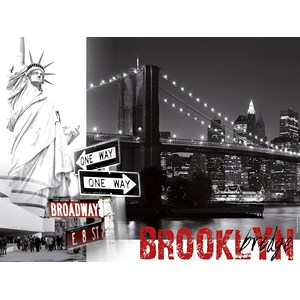 Ravensburger (16268) - "Brooklyn Bridge" - 1500 Teile Puzzle