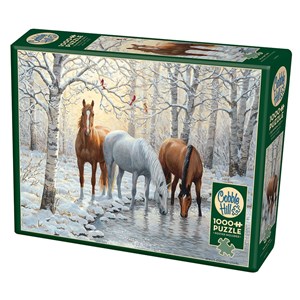 Cobble Hill (51671) - "Winter Trio" - 1000 Teile Puzzle