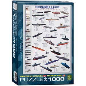 Eurographics (6000-0132) - "Maulwürfe" - 1000 Teile Puzzle