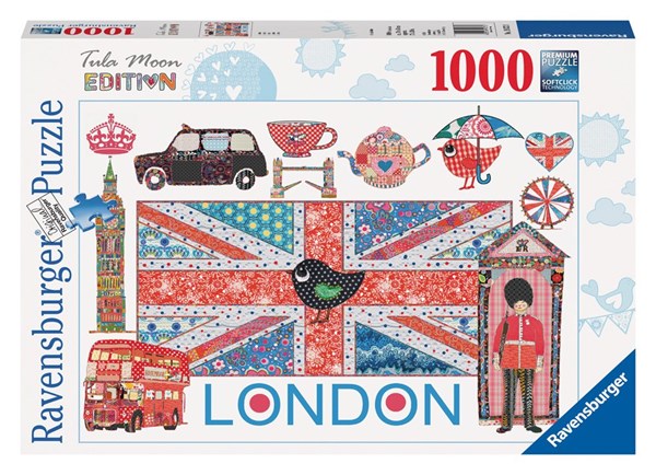Ravensburger (19372) - Steph Dekker: "London" - 1000 Teile Puzzle