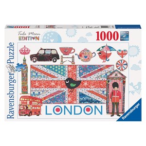 Ravensburger (19372) - Steph Dekker: "London" - 1000 Teile Puzzle