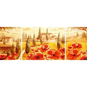 Ravensburger (19994) - "Poppies in Tuscany" - 1000 Teile Puzzle