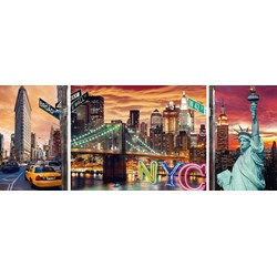 Ravensburger (19995) - "Schillerndes New York" - 1000 Teile Puzzle