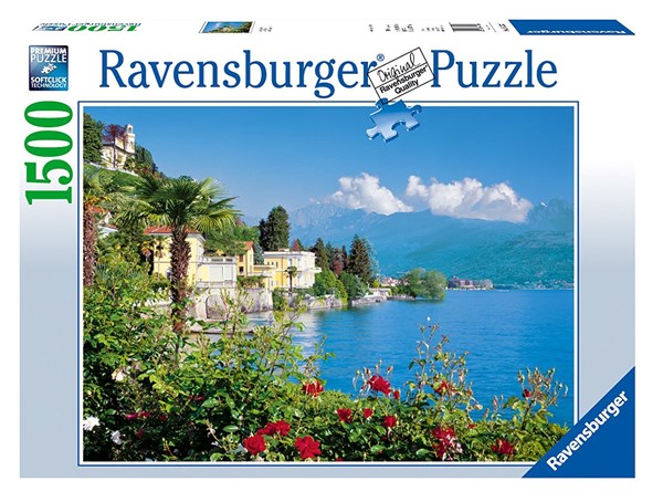 Ravensburger (16253) - "Lake Maggiore, Italy" - 1500 Teile Puzzle