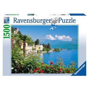 Ravensburger (16253) - "Lake Maggiore, Italy" - 1500 Teile Puzzle