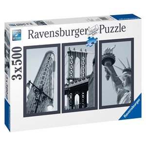 Ravensburger (16293) - "Impressions of New York" - 500 Teile Puzzle