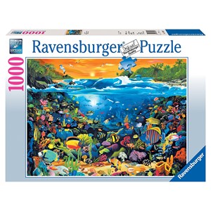 Ravensburger (19268) - "Buntes Korallenriff" - 1000 Teile Puzzle