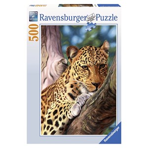 Ravensburger (14107) - "Leopard" - 500 Teile Puzzle