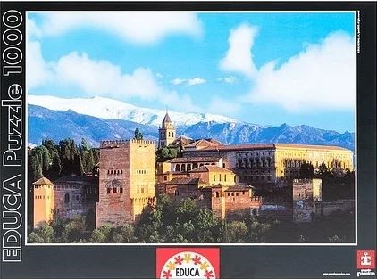 Educa (13766) - "Alhambra, Spanien" - 1000 Teile Puzzle