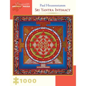 Pomegranate (AA931) - Paul Heussenstamm: "Sri Yantra Intimacy" - 1000 Teile Puzzle
