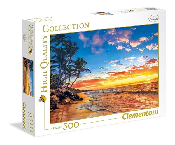 Clementoni (35058) - "Paradiesstrand" - 500 Teile Puzzle