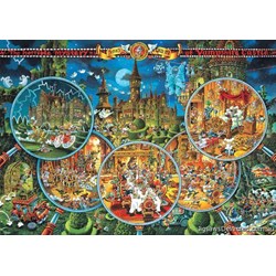 Heye (29407) - "Crime Scene" - 2000 Teile Puzzle