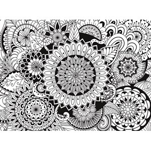 Clementoni (35053) - "Mandala" - 500 Teile Puzzle